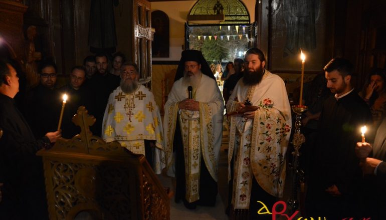 Ιερά Αγρυπνία για την Παναγία του Κύκκου στην Τρίπολη (ΦΩΤΟ)