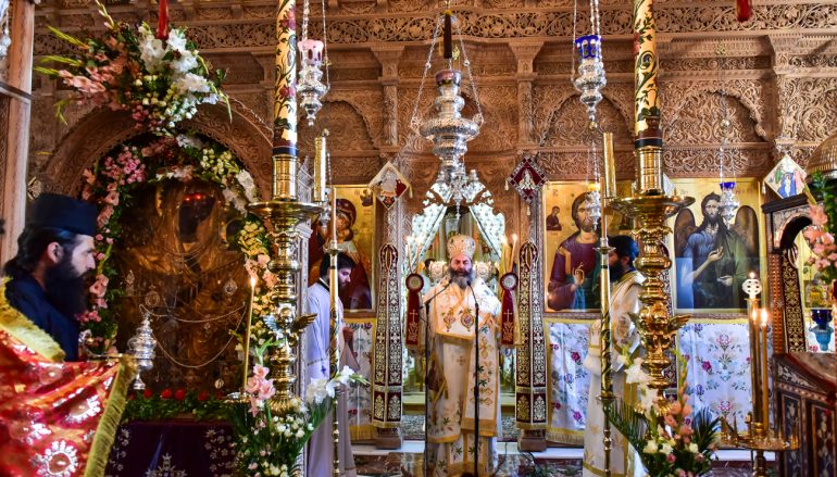 Πανηγύρισε η Ιερά Μονή Παναγίας της Θεοσκεπάστου Σοχού (ΦΩΤΟ)
