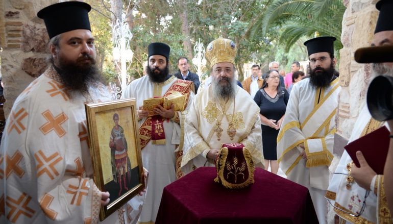 Εγκαίνια Ναού του Αγ. Φανουρίου από τον Μητροπολίτη Πατρών (ΦΩΤΟ)