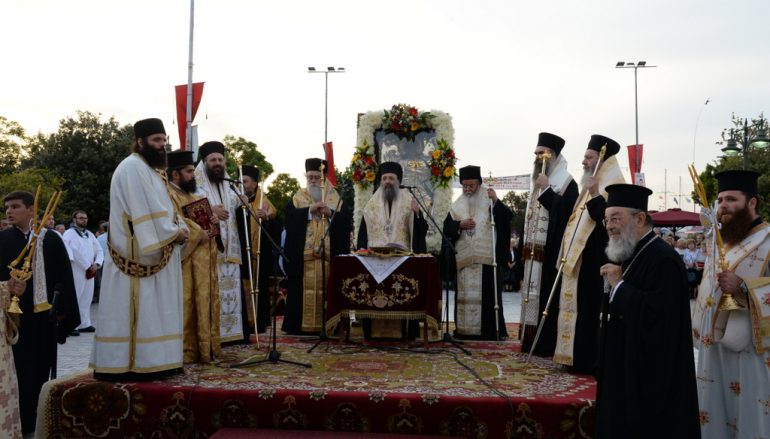 Παλλαϊκή συμμετοχή τοῦ Πατραϊκοῦ Λαοῦ στήν Λιτανεία τῆς Κάρας τοῦ Ἁγ. Ἀνδρέου