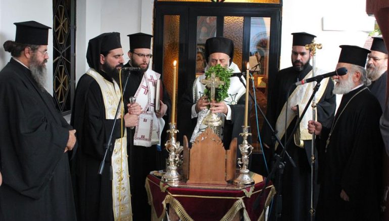 Θυρανοίξια Παρεκκλησίου του Οσίου Παϊσίου στην Καρδίτσα (ΦΩΤΟ)