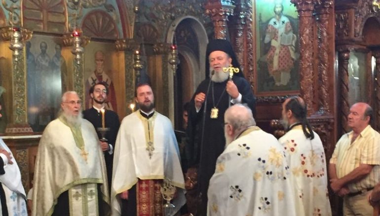 Πανήγυρις του εν Χώναις θαύματος του Ταξιάρχου Μιχαήλ στην Χαλκίδα (ΦΩΤΟ)