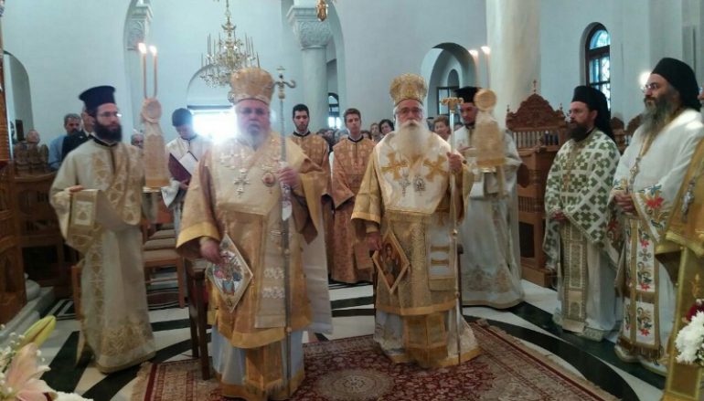 Πανηγύρισε η Ιερά Μονή Παμμεγίστων Ταξιαρχών Πηλίου (ΦΩΤΟ)