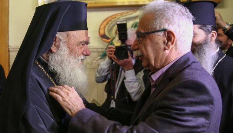 Επιστολή του Αρχιεπισκόπου στον Γαβρόγλου για τα θρησκευτικά σύμβολα