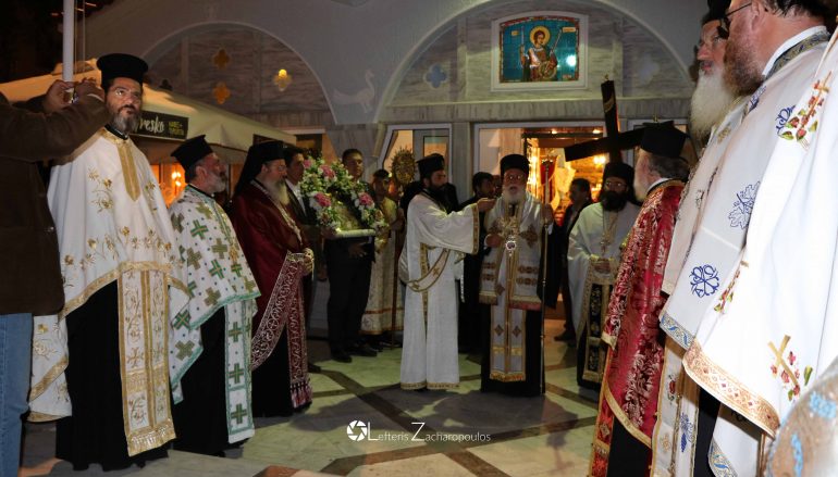 Αρχιερατικός Εσπερινός στον Ι. Ναό Αγίου Δημητρίου Τρίπολης (ΦΩΤΟ)