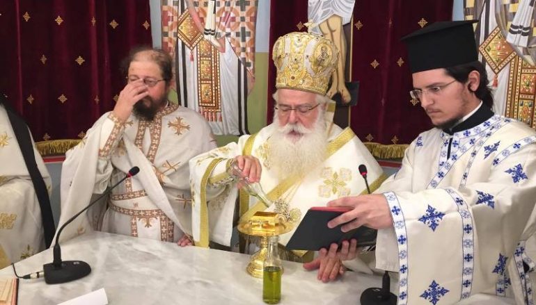Εγκαινιάστηκε ο νέος Κοιμητηριακός Ναός του Βόλου (ΦΩΤΟ)