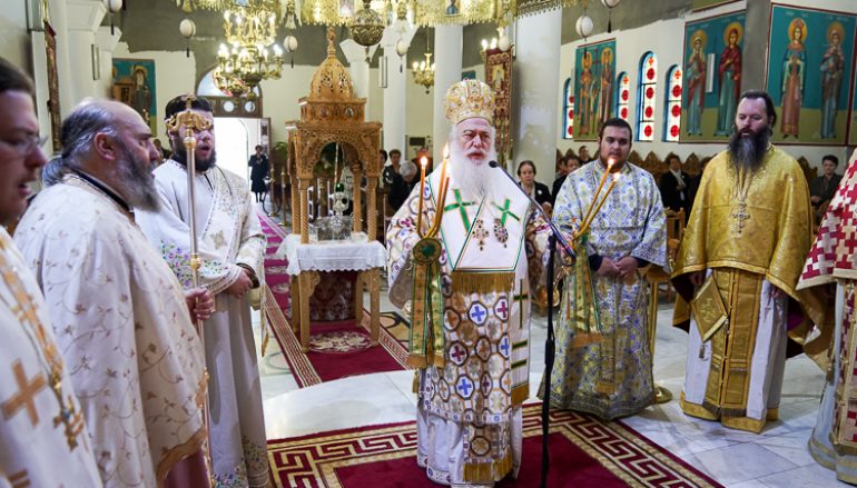 Η εορτή του Αγίου Φιλοθέου Κοκκίνου στην Πατρίδα Βεροίας (ΦΩΤΟ)
