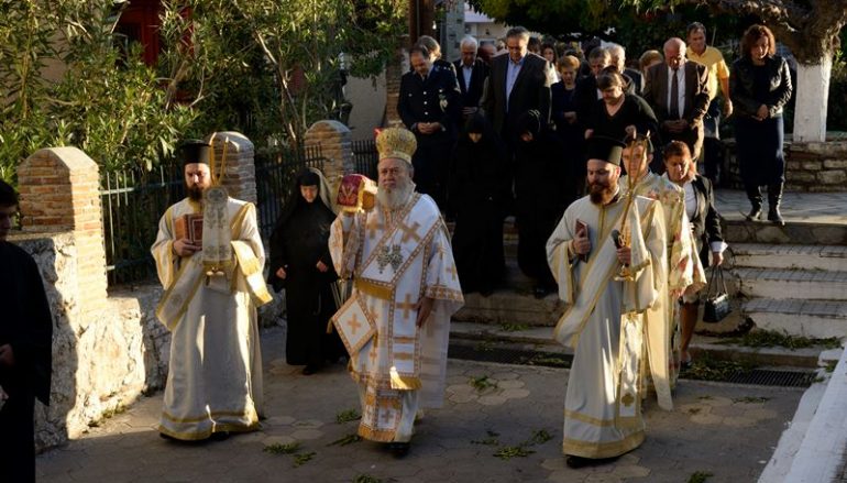 Εγκαίνια Ναού από τον Μητροπολίτη Χαλκίδος στα Πάλιουρα Διρφύων (ΦΩΤΟ)
