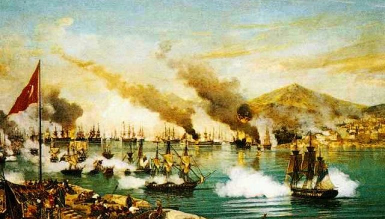 “Το θαύμα της Ναυμαχίας του Ναυαρίνου” του Ιωάννη Μπουγά