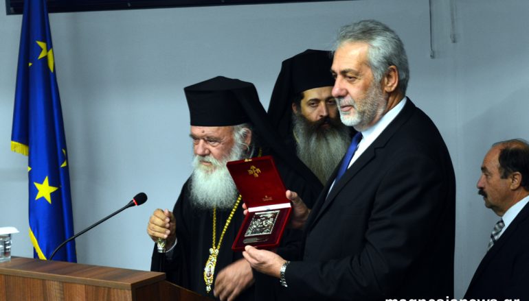 Επίτιμος δημότης Αλμυρού ο Αρχιεπίσκοπος Ιερώνυμος (ΦΩΤΟ – ΒΙΝΤΕΟ)