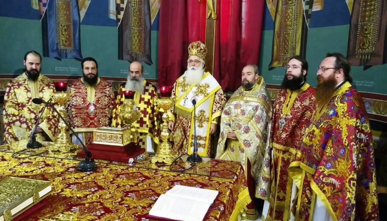 Με λαμπρότητα εορτάστηκε η μνήμη του Αγίου Δημητρίου στον Αλμυρό (ΦΩΤΟ)