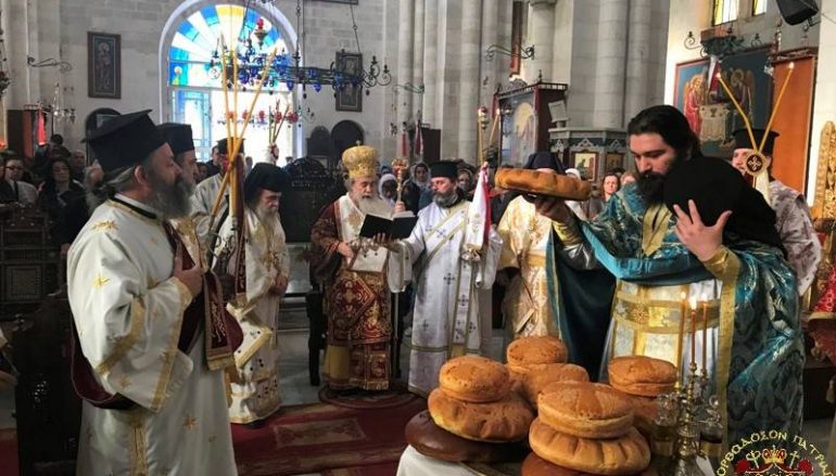 Το Πατριαρχείο Ιεροσολύμων εόρτασε τον Αγ. Φιλούμενο τον Αγιοταφίτη (ΦΩΤΟ)