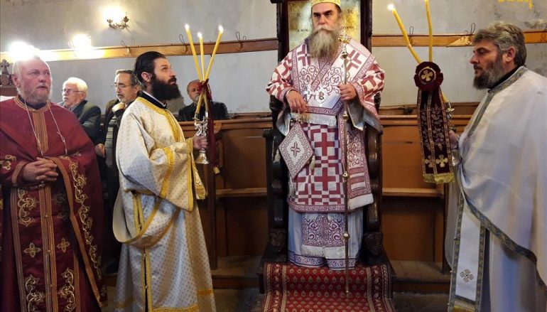 Ο Μητροπολίτης Άρτης στον Ι. Ναό Γενεσίου της Θεοτόκου Ραφταναίων (ΦΩΤΟ)