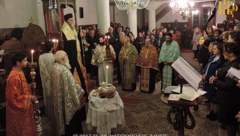 Αρχιερατικός Εσπερινός του Αγίου Μερκουρίου στην Άρτα (ΦΩΤΟ)