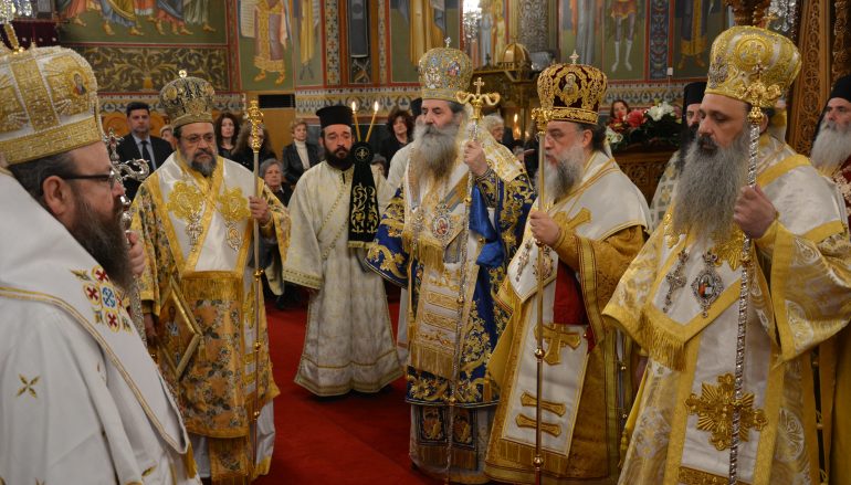 Λαμπρά τα Ονομαστήρια του Μητροπολίτη Μεσσηνίας Χρυσοστόμου (ΦΩΤΟ)
