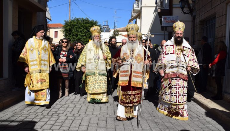 Η εορτή του Αγίου Νεκταρίου στο νησί της Αίγινας (ΦΩΤΟ)
