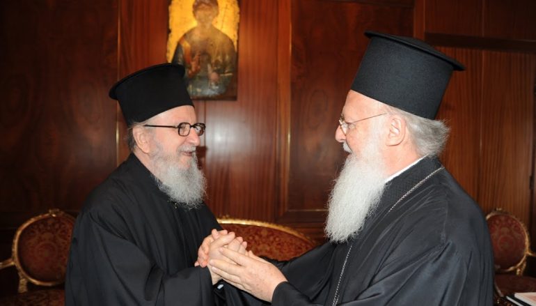 Το Οικ. Πατριαρχείο στηρίζει τον Γέροντα Αμερικής Δημήτριο