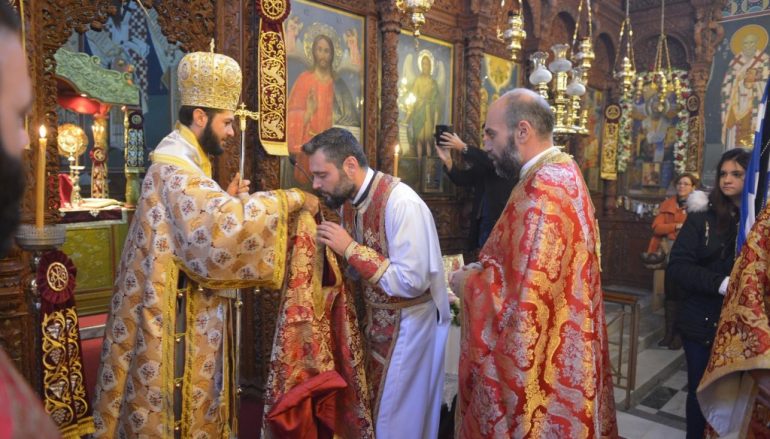 Χειροτονία Πρεσβυτέρου από τον Επίσκοπο Ολύμπου (ΦΩΤΟ)