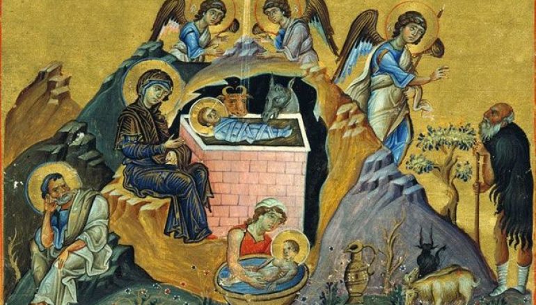«Η Δημιουργία υποδέχεται τον Βασιλέα και Ελευθερωτή της» του Θεολόγου Παντ. Λεβάκου