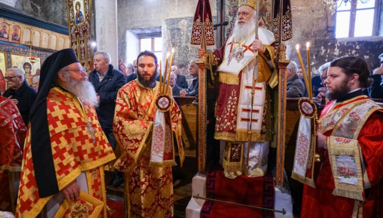 Πανηγύρισε ο Ιερός Ναός του Αγίου Στεφάνου στην Βέροια (ΦΩΤΟ)