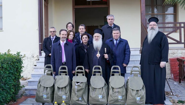 Η ALPHA BANK ενισχύει το φιλανθρωπικό έργο της Ι. Μ. Βεροίας (ΦΩΤΟ)