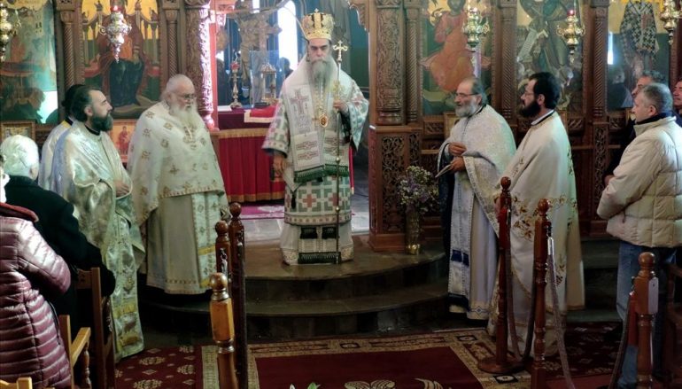 Κυριακή προ της Χριστού Γεννήσεως στο Αθαμάνιο Άρτης (ΦΩΤΟ)