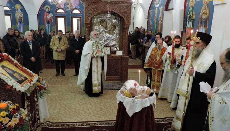Αρχιερατικός Εσπερινός του Αγ. Πορφυρίου του Καυσοκαλυβίτου στην Άρτα (ΦΩΤΟ)