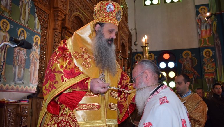 Χειροθεσία Πρωτοπρεσβυτέρου από τον Μητροπολίτη Σταγών (ΦΩΤΟ)