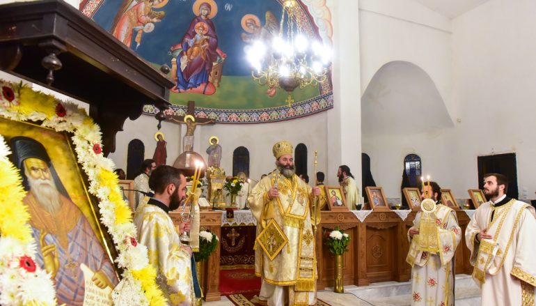 Αγρυπνία για τον Όσιο Πορφύριο τον Καυσοκαλυβίτη στην Ι. Μ. Λαγκαδά (ΦΩΤΟ)