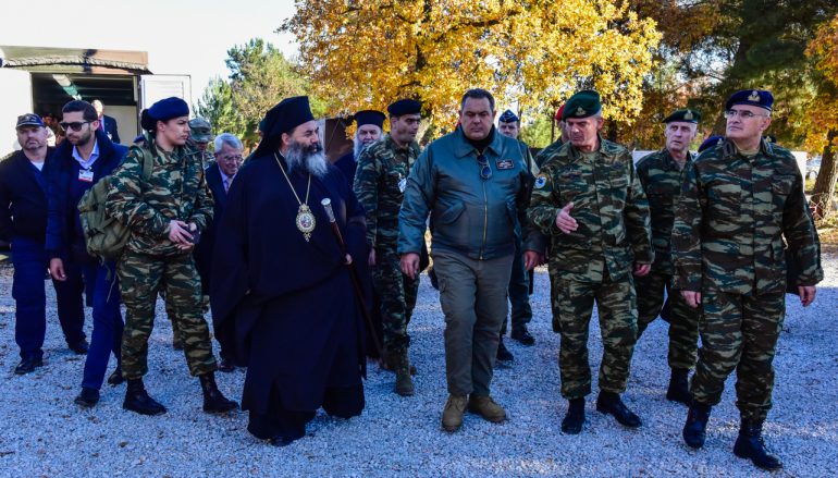 Ο Μητροπολίτης Λαγκαδά στην Στρατιωτική Άσκηση GORDIAN KNOT ΄17 (ΦΩΤΟ)