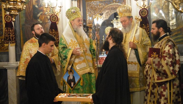 Αγρυπνία προς τιμήν των Αγίων Πορφυρίου και Ιακώβου στην Χαλκίδα (ΦΩΤΟ)