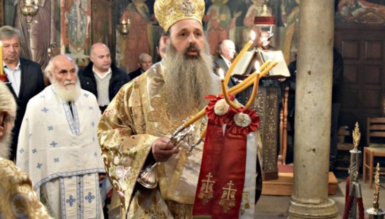 O Μητροπολίτης Σταγών στο Ναό Κοιμήσεως της Θεοτόκου Καλαμπάκας (ΦΩΤΟ)