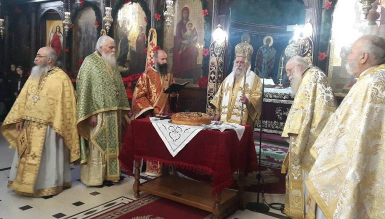 Πρώτη Θεία Λειτουργία του έτους στην Ι. Μ. Γρεβενών (ΦΩΤΟ)
