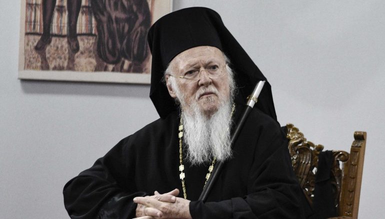 Χαιρετισμός του Οικουμενικού Πατριάρχη επί τη Πρώτη του Έτους