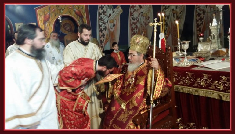 Χειροτονία Διακόνου από τον Μητροπολίτη Πρεβέζης (ΦΩΤΟ)