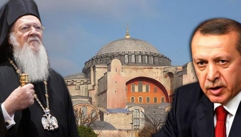 Οικ. Πατριάρχης σε Ερντογάν: “Εύχομαι επιτυχία στη στρατιωτική επιχείρηση στη Συρία”
