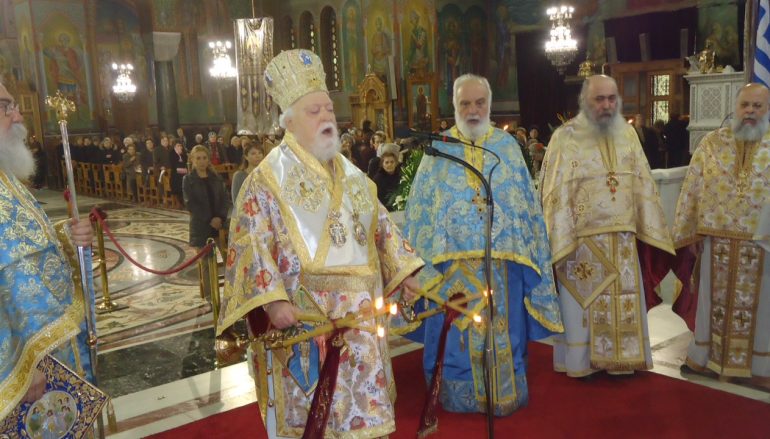 Ο Μητροπολίτης Κορωνείας στον Αγ. Παντελεήμονα Αχαρνών (ΦΩΤΟ)