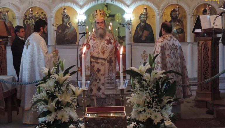 Μνήμη του Αγίου Αθανασίου στην Ενορία Αμφιθέας Άρτης (ΦΩΤΟ)