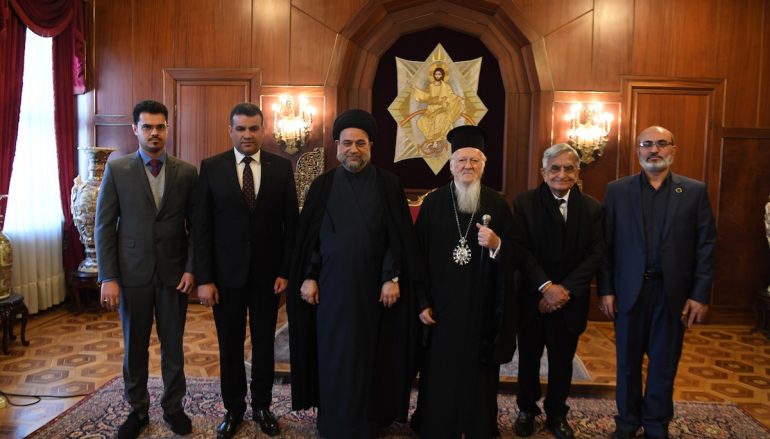 Ο ανώτατος Σιίτης Μουσουλμάνος θρησκευτικός λειτουργός του Ιράκ στο Οικ. Πατριαρχείο