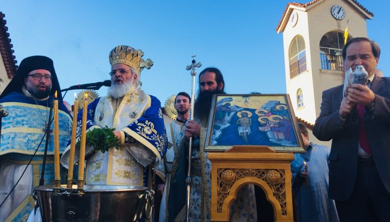 Η εορτή των Θεοφανείων στον Ι. Ναό Αγ. Μαρίνης Ηλιουπόλεως (ΦΩΤΟ)