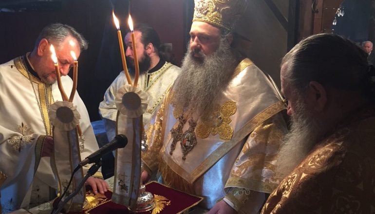 Ο Μητροπολίτης Σταγών στον Ι. Ναό Αγίου Μηνά Κρύας Βρύσης (ΦΩΤΟ)