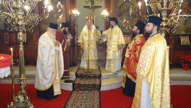 Πρωτοχρονιά στην Ιερά Μητρόπολη Λέρου (ΦΩΤΟ)