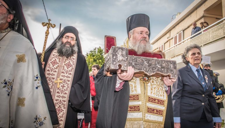 Τα Χανιά υποδέχτηκαν το Ιερό Λείψανο του Αγίου Χαραλάμπους (ΦΩΤΟ)