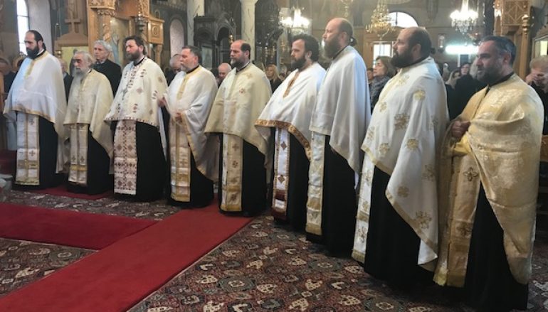 Ο Εσπερινός της Συγγνώμης στον Άγιο Αθανάσιο Πύργου (ΦΩΤΟ)