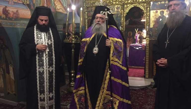 Ο Β΄ Κατανυκτικός Εσπερινός στην Ι. Μητρόπολη Παροναξίας (ΦΩΤΟ)