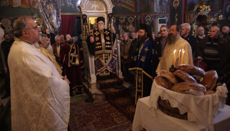 Ο Μητροπολίτης Κορωνείας στον Αγ. Πολύκαρπο Βοτανικού (ΦΩΤΟ)
