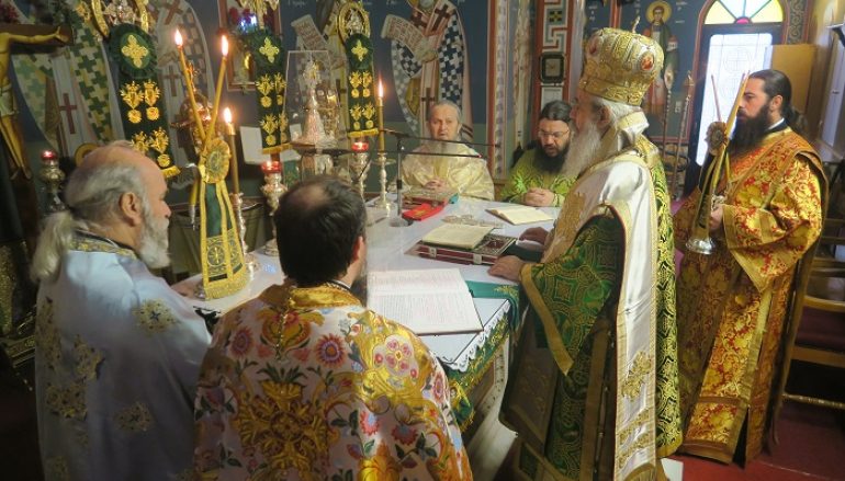 Κυριακή της Τυρινής στην Αγία Βαρβάρα Λαμίας (ΦΩΤΟ)