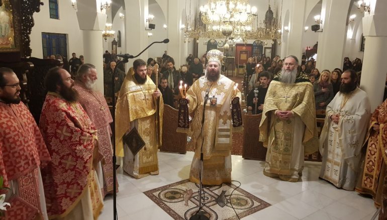 Ιερά Αγρυπνία για την εορτή του Αγίου Αλεξίου στην Ι. Μ. Τρίκκης (ΦΩΤΟ)