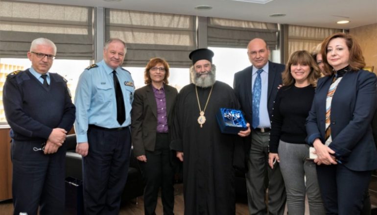 O Μητροπολίτης Μάνης στο Γεν. Γραμματέα Συντονισμού του Υπ. Εσωτερικών