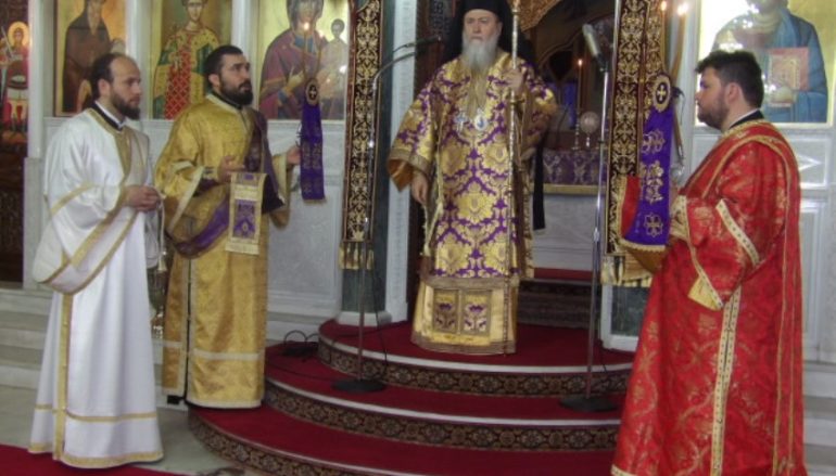 Δ΄ Κυριακή των Νηστειών στην Ι. Μητρόπολη Κορίνθου (ΦΩΤΟ)
